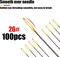 100PCS Gold Cross Stitch Needles + 2 Threaders – Large Eye Hand Embroidery Needles (#26)